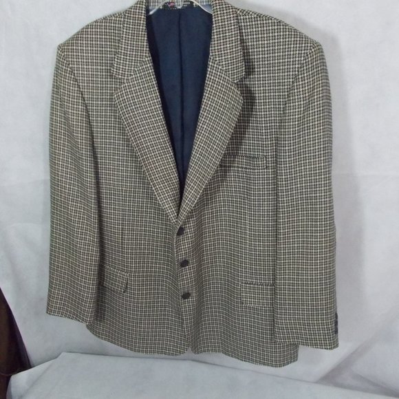 EUC Men's lined Navy sport jacket, size 46 R - Picture 2 of 7